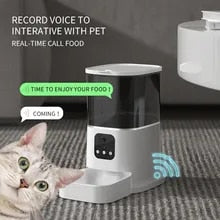 Alimentador automático de mascotas para gatos y perros, WiFi